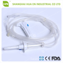 Sistema de infusión de PVC desechable de alta calidad hecho en China